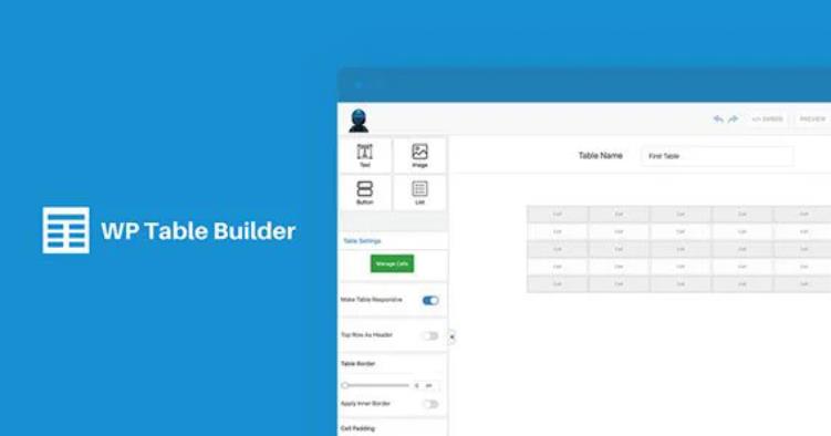 WP Table Builder Pro – 可视化拖拽表单表格生成器插件 – v1.3.16
