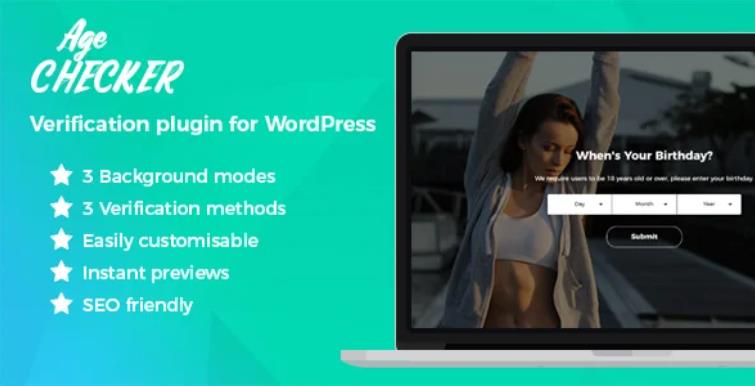 Age Checker for WordPress 年龄访问限制WordPress插件 – v1.2.7