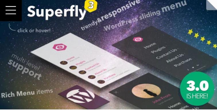 Superfly 响应式WordPress菜单插件 – v5.0.24
