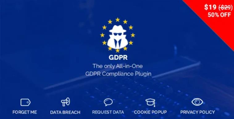 WordPress GDPR 隐私cookie弹窗插件 – v1.9.29