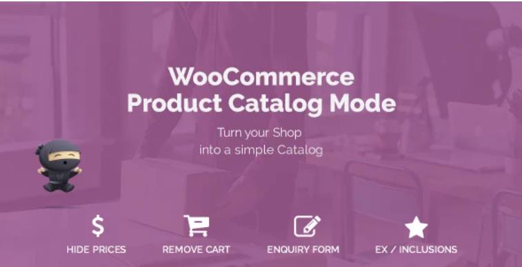 WooCommerce Product Catalog Mode 商品目录插件 – v1.8.4