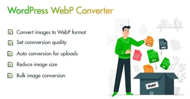 WebPio – 图像压缩 WebP 转换WordPress插件