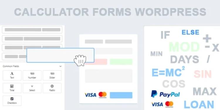Cost Calculator WordPress Builder – 自定义价格计算表单费用评估插件 – v1.7