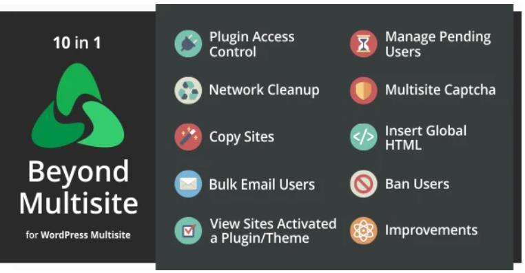 Beyond Multisite – 多站点管理站群维护WordPress插件 – v1.14.1