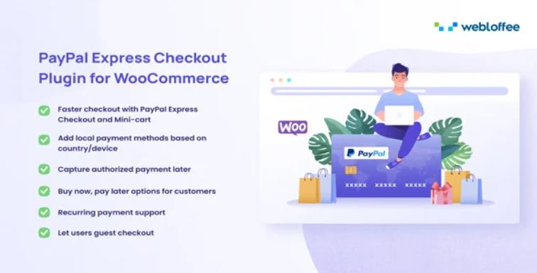 PayPal Express Checkout Payment Gateway for WooCommerce – PayPal 贝宝支付扩展插件 – v1.3.5