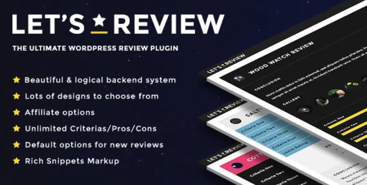 Let’s Review – 漂亮新颖WordPress评论插件 – v3.4.0