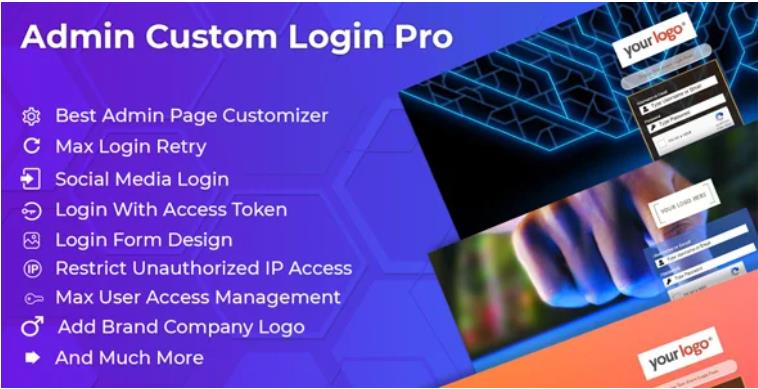 Admin Custom Login Pro – 自定义登录页面WordPress插件 – v6.4