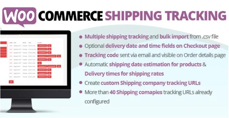 WooCommerce Shipping Tracking 运输跟踪插件 – v30.6