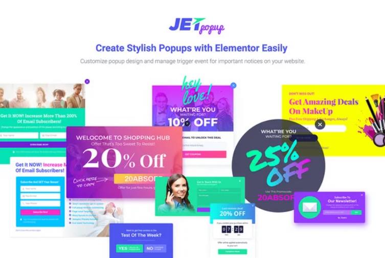 JetPopup – 弹窗Elementor扩展插件 – v1.6.2