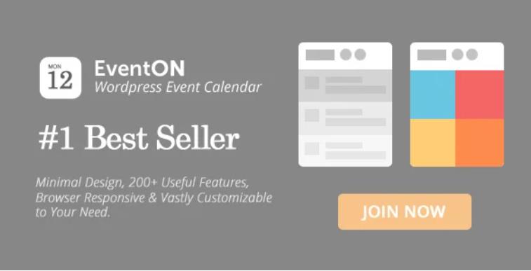 EventOn – WordPress活动事件日历插件 – v4.2