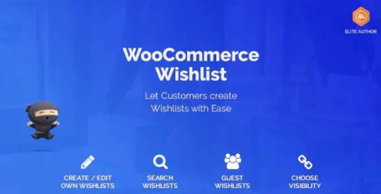 WooCommerce Wishlist 产品收藏夹 – v1.1.6