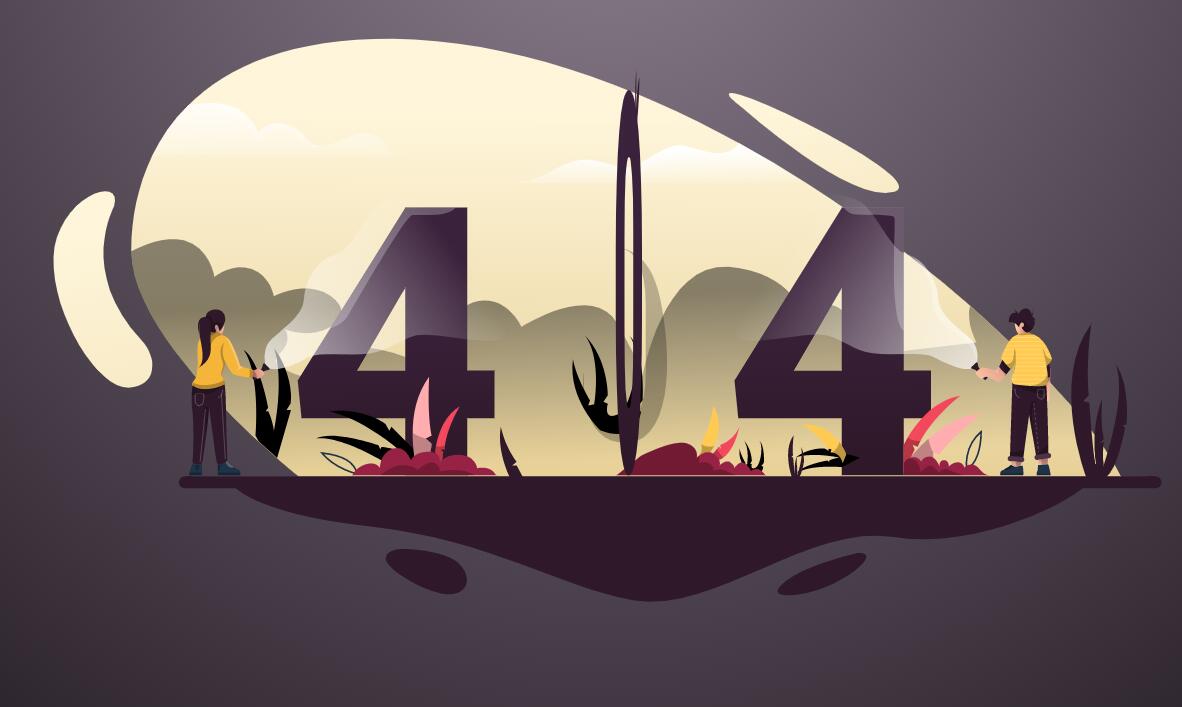 HTML探险冒险类型404网页模板