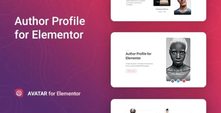 Avatar – Author Box for Elementor 文章作者展示插件 – v1.0.3