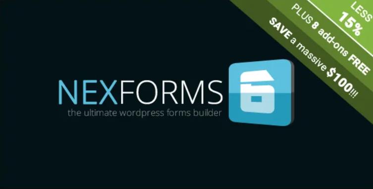 NEX-Forms – 表单生成器WordPress插件 – v8.2