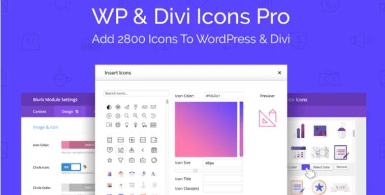 WP and Divi Icons Pro – Divi 编辑器图标扩展插件专业版 – v2.0.1