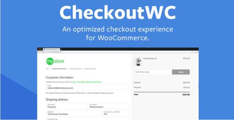 CheckoutWC – WooCommerce 结账页面自定义选项插件 – v7.8.3