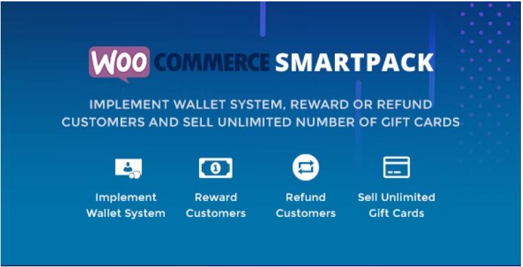 WooCommerce Smart Pack – Gift Card Wallet Refund & Reward 智能工具包 – v1.3.12
