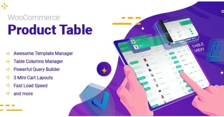 WooCommerce Product Table – 产品选项卡插件 – v2.6.7