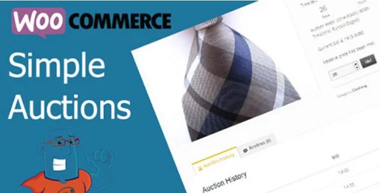 WooCommerce Simple Auctions – 商品拍卖插件 – v2.0.19