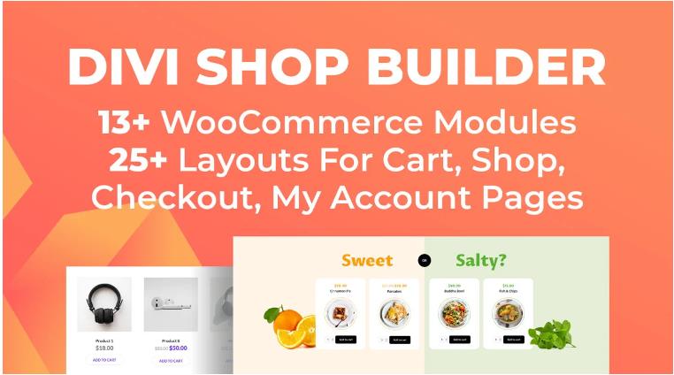 Divi Shop Builder For WooCommerce – 商店布局编辑插件 – v1.2.17