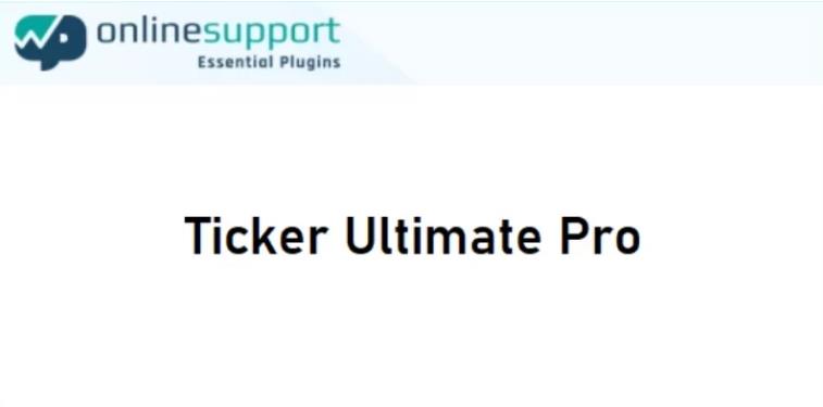 Ticker Ultimate Pro – 文章编辑插件 – v1.7