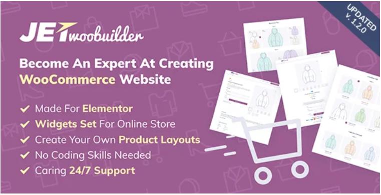 JetWooBuilder – Elementor 商品编辑插件 – v2.1.1