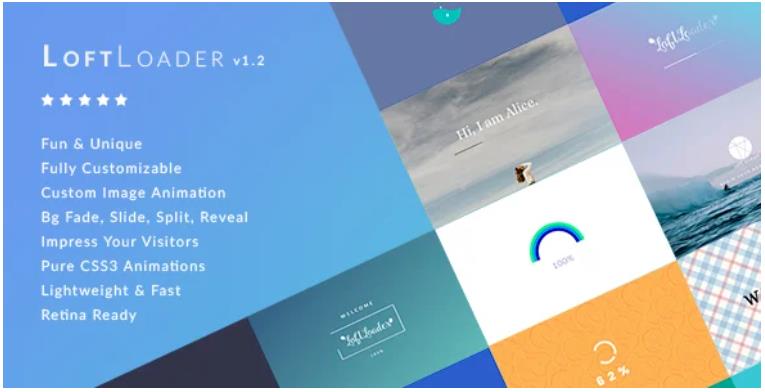 LoftLoader Pro – 网站预加载专业版WordPress插件 – v2.4