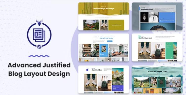 Advanced Justified Blog Layout Design – 高级对齐博客布局设计插件