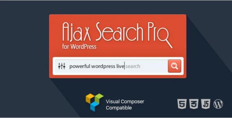 Ajax Search Pro 高级Ajax无刷新搜索WordPress插件 – v4.24.1