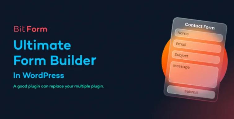 Bit Form Pro – 无限可视化拖拽表单构建 WordPress插件 – v1.8.0