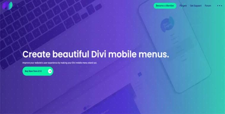 Divi Mobile – Divi创建美观干净流畅移动菜单插件 – v1.7