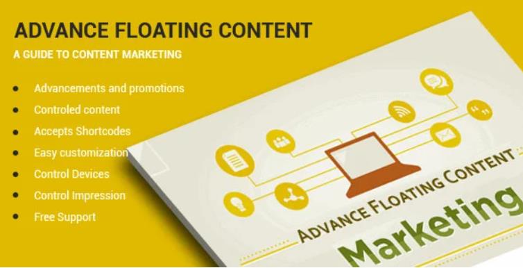 Advanced Floating Content 高级内容浮动WordPress插件 – v3.7.7