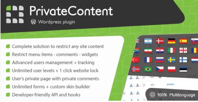 PrivateContent – 会员等级内容限制插件 – v8.4.2