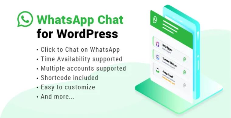 WhatsApp Chat WordPress 客服插件 – v3.3.2