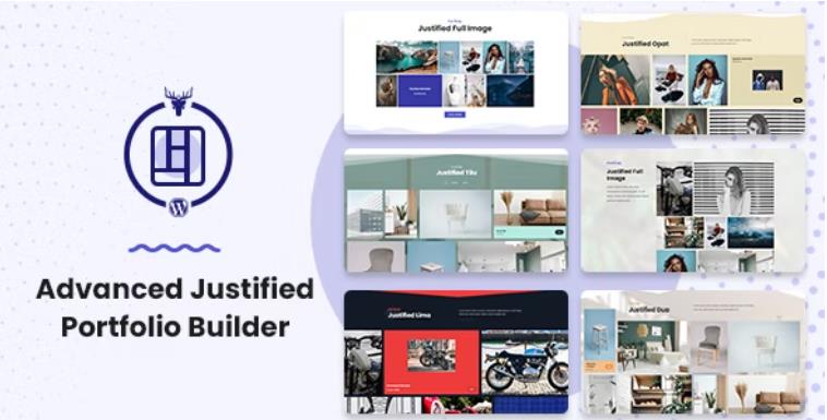Advanced Justified Portfolio Builder – 手风琴选项卡作品展示插件