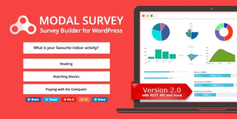 Modal Survey – 问卷调查测试WordPress插件 – v2.0.1.9.5