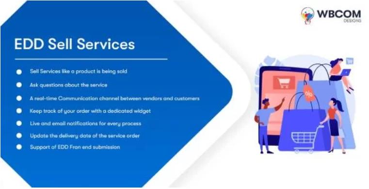 EDD Sell Services – EDD数字作品交易促销插件 – v4.1.0