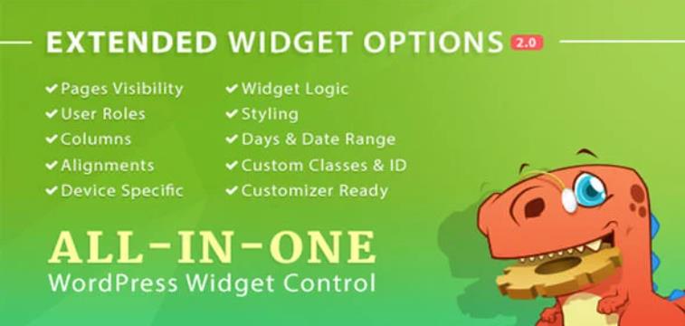 Extended Widget Options – 多合一小工具管理插件 – v5.0.0