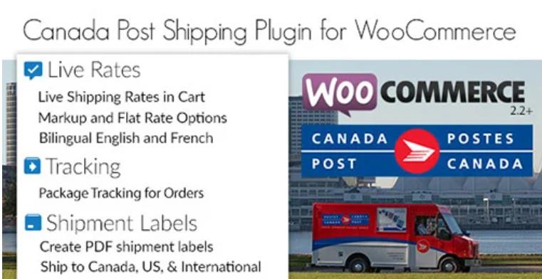 Canada Post Woocommerce Shipping Plugin 加拿大邮政包裹跟踪插件 – v1.7.10