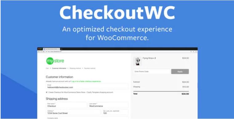 CheckoutWC – WooCommerce 结账页面自定义选项插件 – v7.8.7