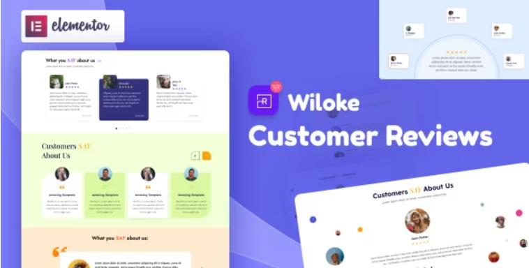 Wiloke Customer Reviews for Elementor – 可视化编辑评论插件 – v1.0.1