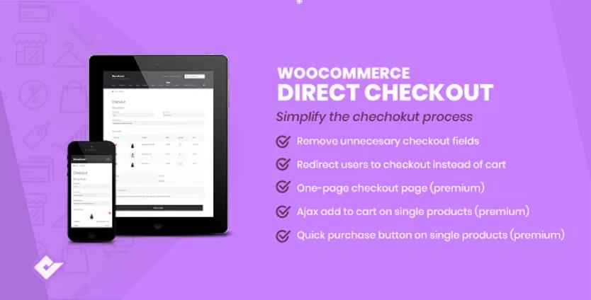 WooCommerce Direct Checkout PRO – 快速结账插件 – v2.5.4