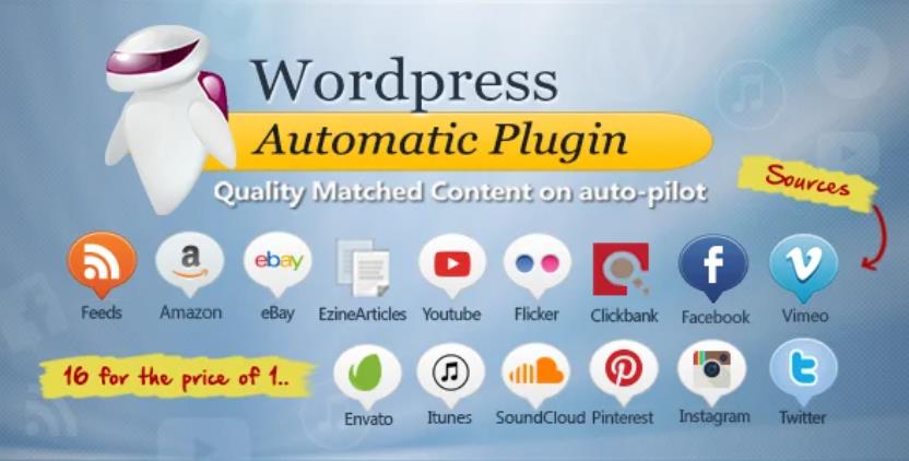 WordPress Automatic Plugin 自动发布内容插件 – v3.60.0