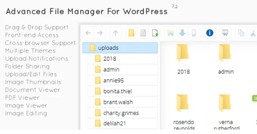 File Manager Plugin 媒体文件管理WordPress插件 – v7.5.6