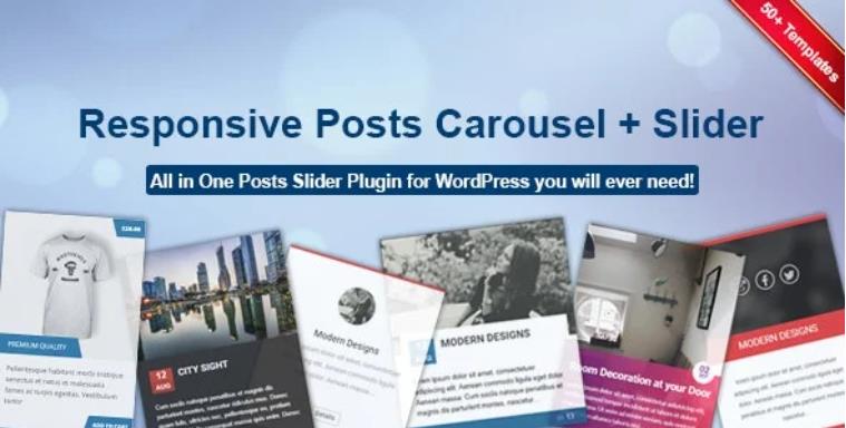 Responsive Posts Carousel – 响应式文章轮播插件WordPress插件 – v1.4.0