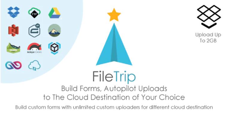 Filetrip – 轻松上传到 Dropbox + Google Drive + S3 + WordPress 插件 – v3.1.2
