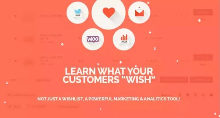 TI Wishlist WooCommerce Plugin 商店愿望清单插件 – v2.2.0
