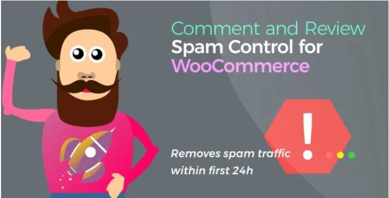 Comment and Review Spam Control for WooCommerce 评论垃圾邮件控制插件 – v1.5.0