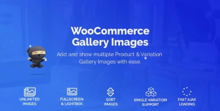 WooCommerce Product & Variation Gallery Images – 产品属性附加图像插件 – v1.1.2