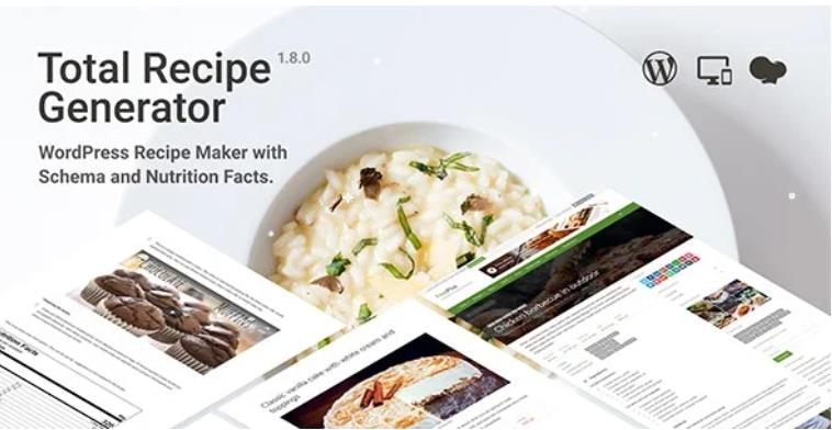 Total Recipe Generator – 食谱营养成分WordPress插件 – v2.9.0